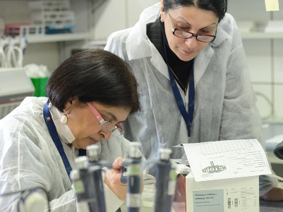 Georgian researchers visited the Institute