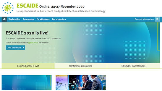 European Scientific Conference on Applied Infectious Disease Epidemiology (ESCAIDE)
