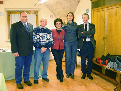 Israeli delegation visits the G. Caporale Institute