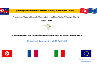 L'Istituto a Tunisi per il gemellaggio Tunisia-Francia-Italia