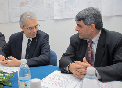 Visita istituzionale del Governatore della Regione Abruzzo