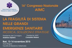 L’IZSAM al 16° Congresso dell’Associazione Italiana di Medicina delle Catastrofi