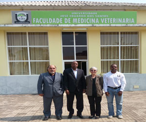 Delegazione italiana all’Università di Huambo (Angola)