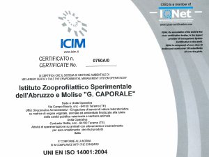 L’IZS dell’Abruzzo e del Molise per l’Ambiente