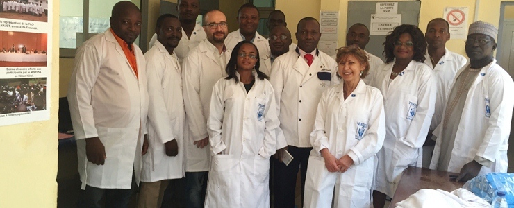 Visita al Laboratorio Centrale Veterinario del Camerun