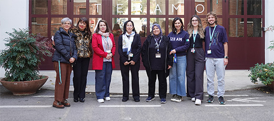 Tre ricercatrici algerine a Teramo nell’ambito del WOAH Twinning Project per la standardizzazione delle performance del laboratorio