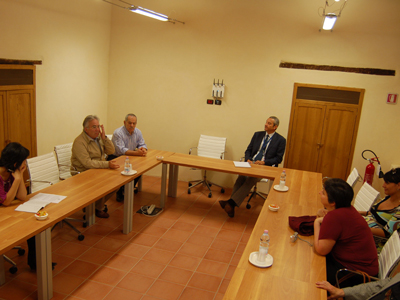 Press conference at which the Special Prize was presented