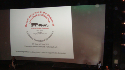 The Institute attends the symposium celebrating the centenary of the Humane Slaughter Association