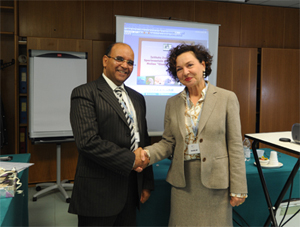 Visit by Prof. Salah Hammami