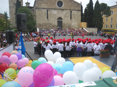 Un momento della manifestazione