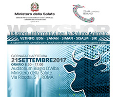 Workshop sui Sistemi Informativi per la Salute Animale - In Evidenza link