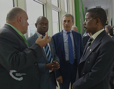 La visita della delegazione dell'Angola in IZS